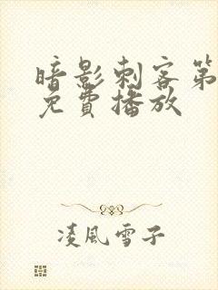 暗影刺客第八季免费播放