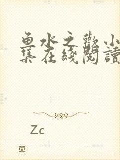鱼水之欢小说全集在线阅读封面
