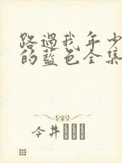 路过我年少时光的蓝色全集在哪看