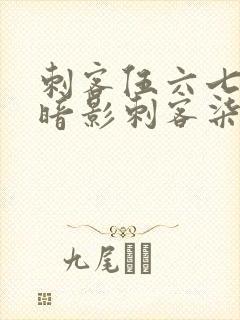 刺客伍六七中的暗影刺客柒