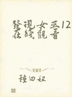 发现女巫12集在线观看