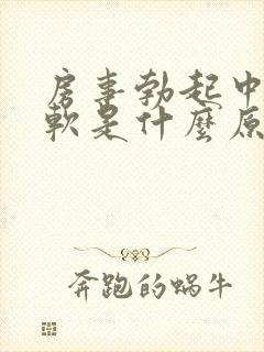房事勃起中途疲软是什么原因
