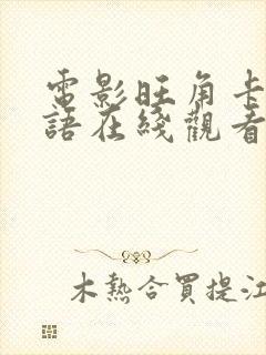 电影旺角卡门粤语在线观看高清免费封面