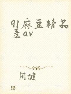 91麻豆精品国产av封面