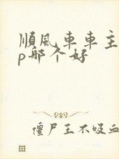 顺风车车主app哪个好封面