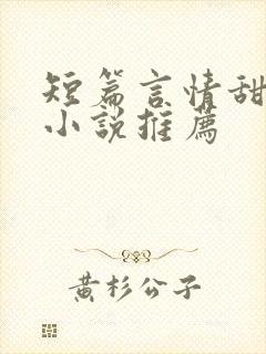 短篇言情甜宠文小说推荐