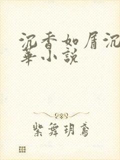 沉香如屑沉香重华小说封面