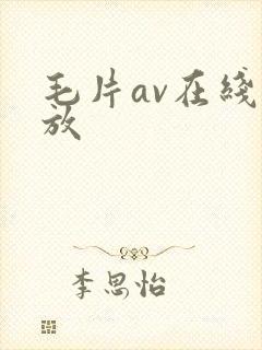 毛片av在线播放