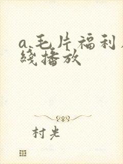 a.毛片福利在线播放