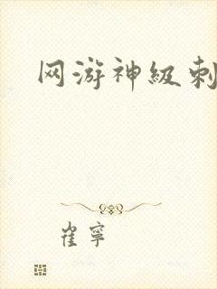 网游神级刺客
