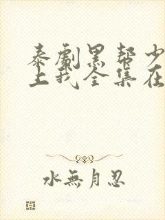 泰剧黑帮少爷爱上我全集在线观看