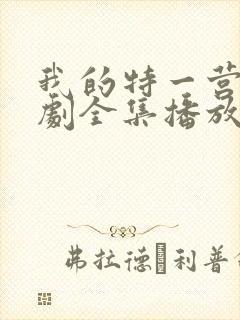 我的特一营电视剧全集播放
