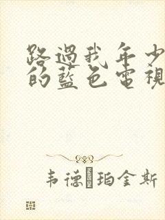 路过我年少时光的蓝色电视剧免费观看封面