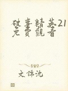 破事精英21集免费观看