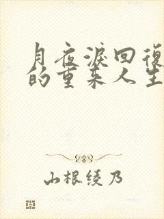 月夜泪回复术士的重来人生封面
