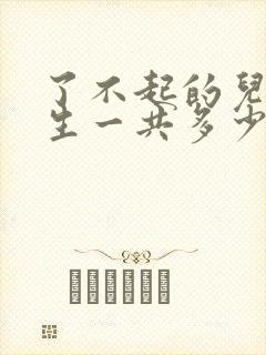 了不起的儿科医生一共多少集