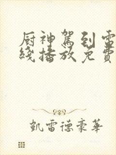 厨神驾到电影在线播放免费