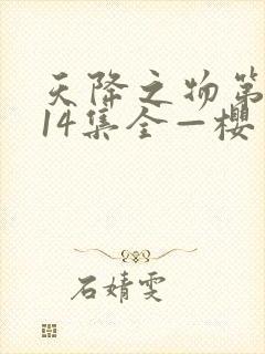 天降之物第一季14集全—樱花动漫