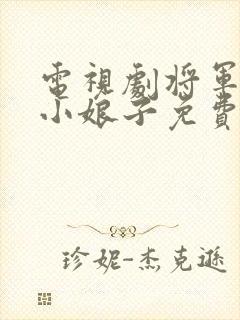 电视剧将军家的小娘子免费观看全集