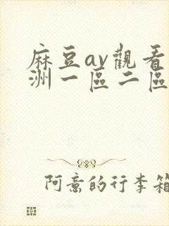 麻豆av观看亚洲一区二区