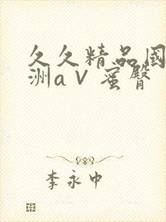 久久精品国产亚洲a∨蜜臀