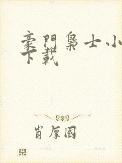 豪门枭士小说 下载