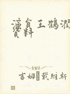 演员王鹤润个人资料