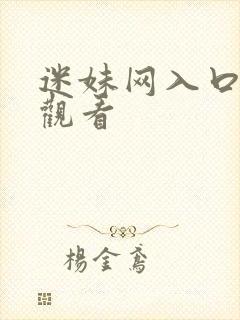 迷妹网入口在线观看