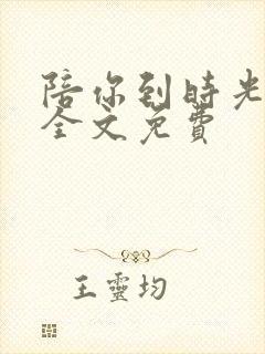 陪你到时光尽头全文免费