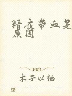 精夜带血是什么原因