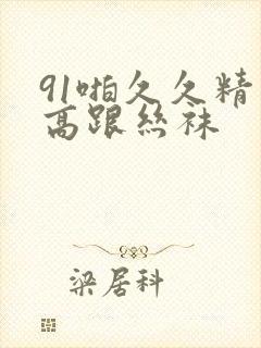 91啪久久精品高跟丝袜