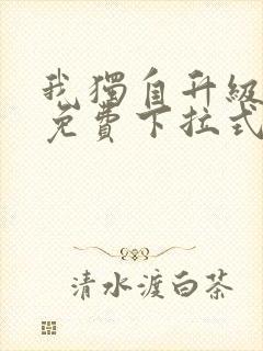 我独自升级漫画免费下拉式六漫画