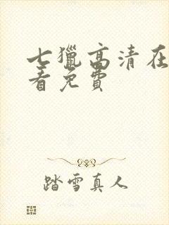 七猎高清在线观看免费封面