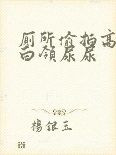 厕所偷拍高级女白领尿尿