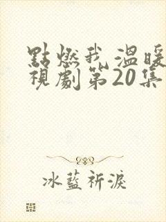 点燃我温暖你电视剧第20集免费观看