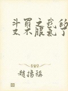 斗罗之我的系统又不服气了在线版