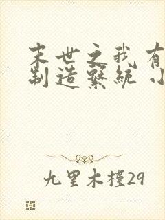 末世之我有丧尸制造系统 小说免费阅读全本