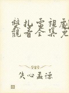 双扎电视剧在线观看全集免费播放