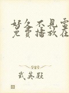 好久不见电视剧免费播放在线观看封面