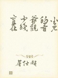 盲少爷的小女仆在线观看免费完整