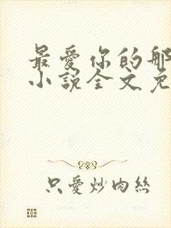 最爱你的那十年小说全文免费阅读
