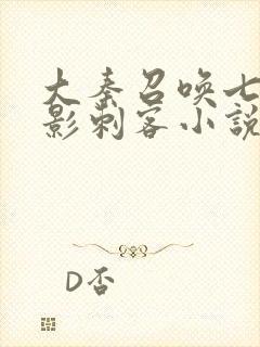 大秦召唤七大暗影刺客小说封面