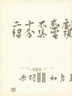 二十不惑剧情介绍分集电视猫