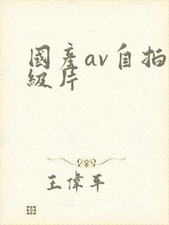 国产av自拍一级片