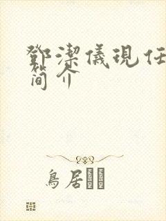 邓洁仪现任丈夫简介