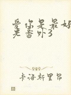 爱你是最好的时光番外3