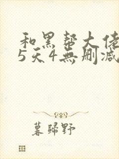 和黑帮大佬365天4无删减