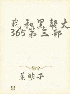 我和黑帮大佬的365第三部封面