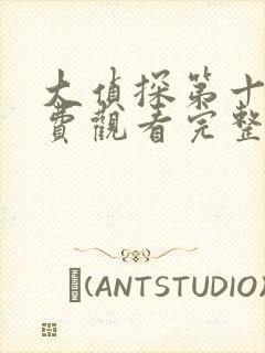 大侦探第十季免费观看完整版