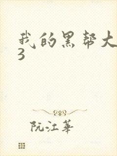 我的黑帮大佬第3